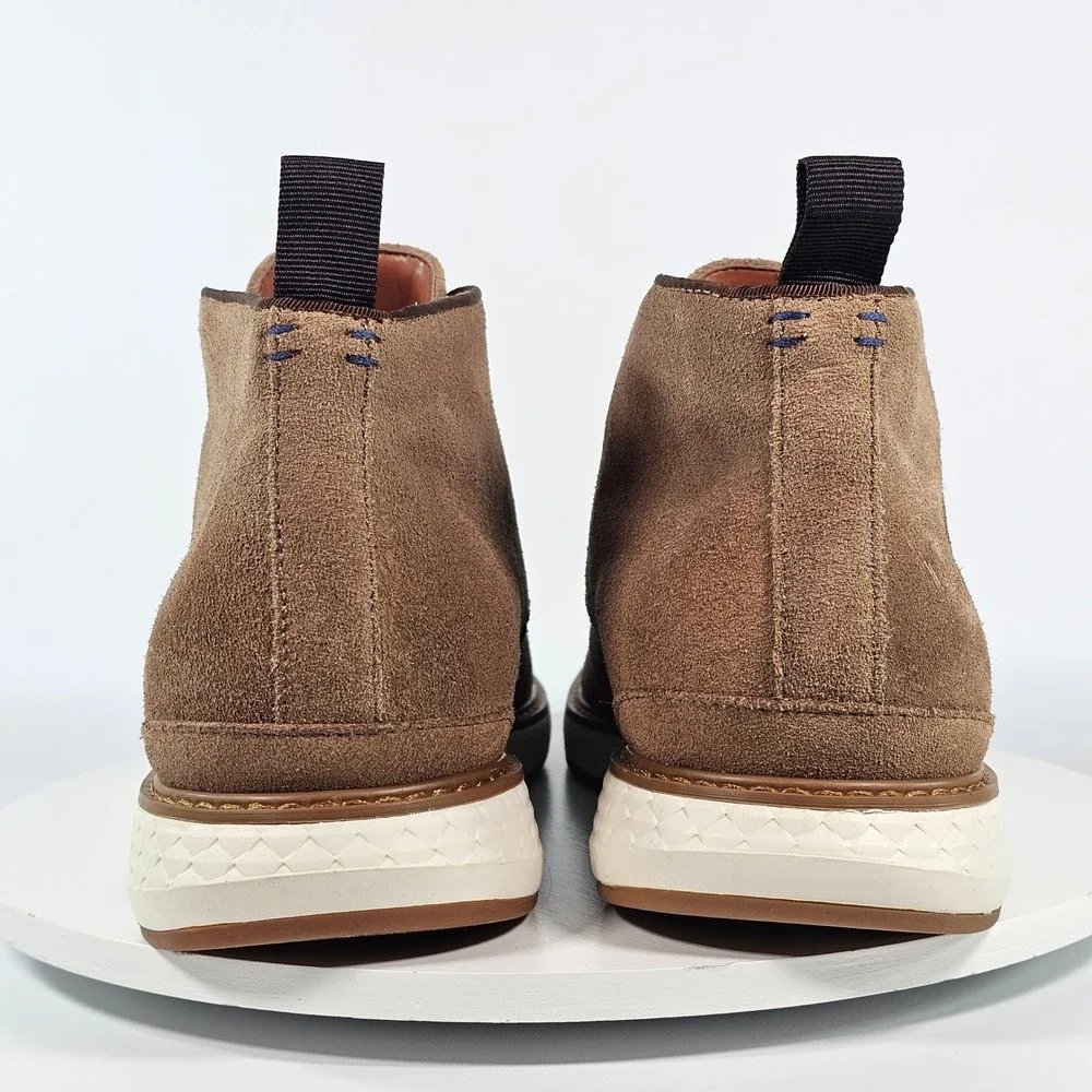 Vince Camuto Stuwert Mens Brown Suede Chukka Boots VM-STUWERT Size 9M
